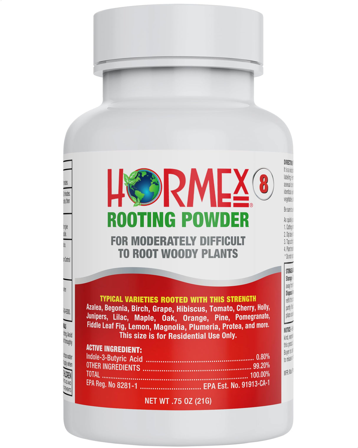 Hormex Rooting Duo – Vitamin B1 Concentrate (8 oz) + Rooting Powder #8 (21g)