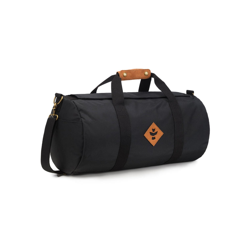 Revelry Supply The Overnighter – Smell Proof Small Duffle Bag (Water Resistant & Lockable)