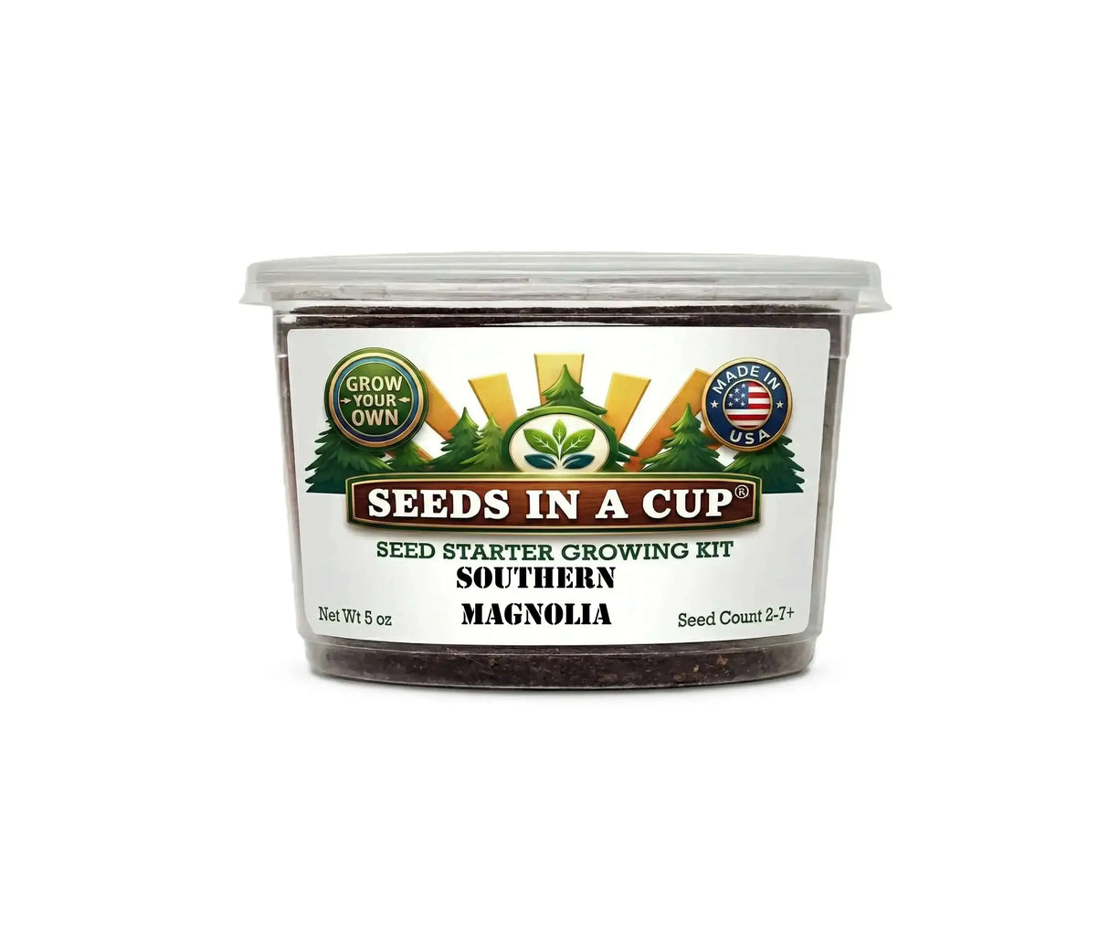 Southern Magnolia Tree Grow Kit | Seeds In A Cup®