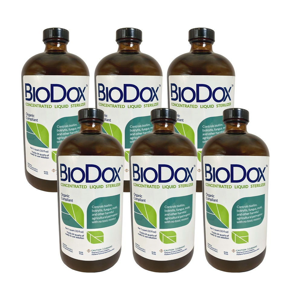BioDox™ Concentrated Liquid Sterilizer| Multi-Purpose, Organic-Compliant Disinfection