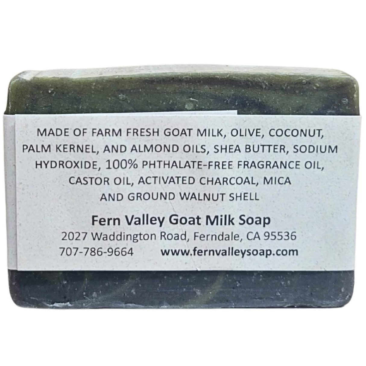 Natural Goat Milk Soap | Sexy Exfoliating Scrub For Men | Black Jack
