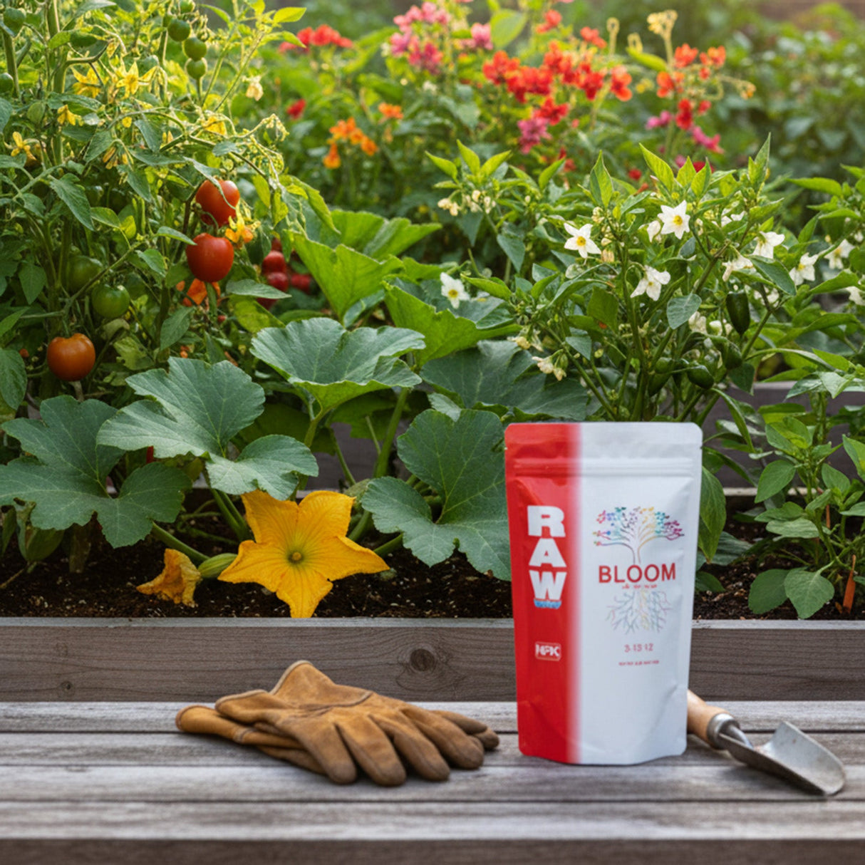 RAW Bloom Water-Soluble Fertilizer – Flowering Base Nutrient