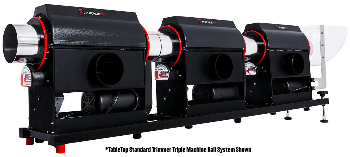 CenturionPro TableTop - 3-Machine Rail Kit (Rail, Hardware)