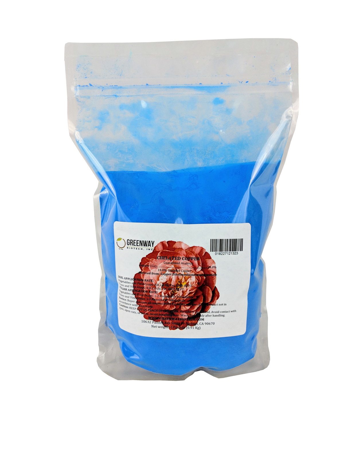 Chelated Copper EDTA 14% Fertilizer – Water Soluble Micronutrient
