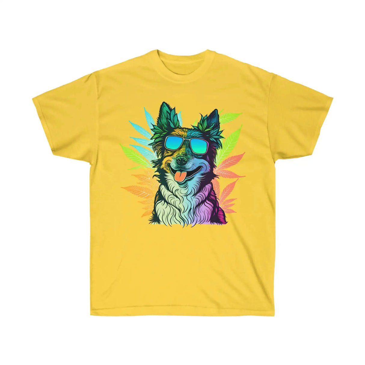Cannabis Border Collie T-Shirt