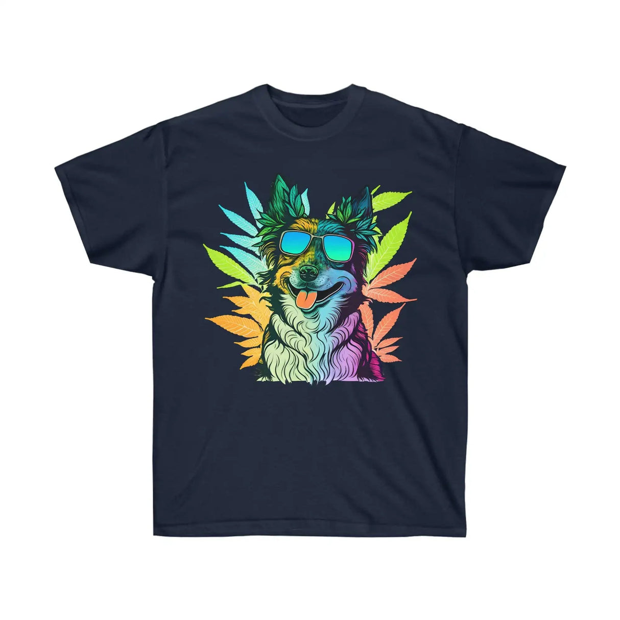 Cannabis Border Collie T-Shirt