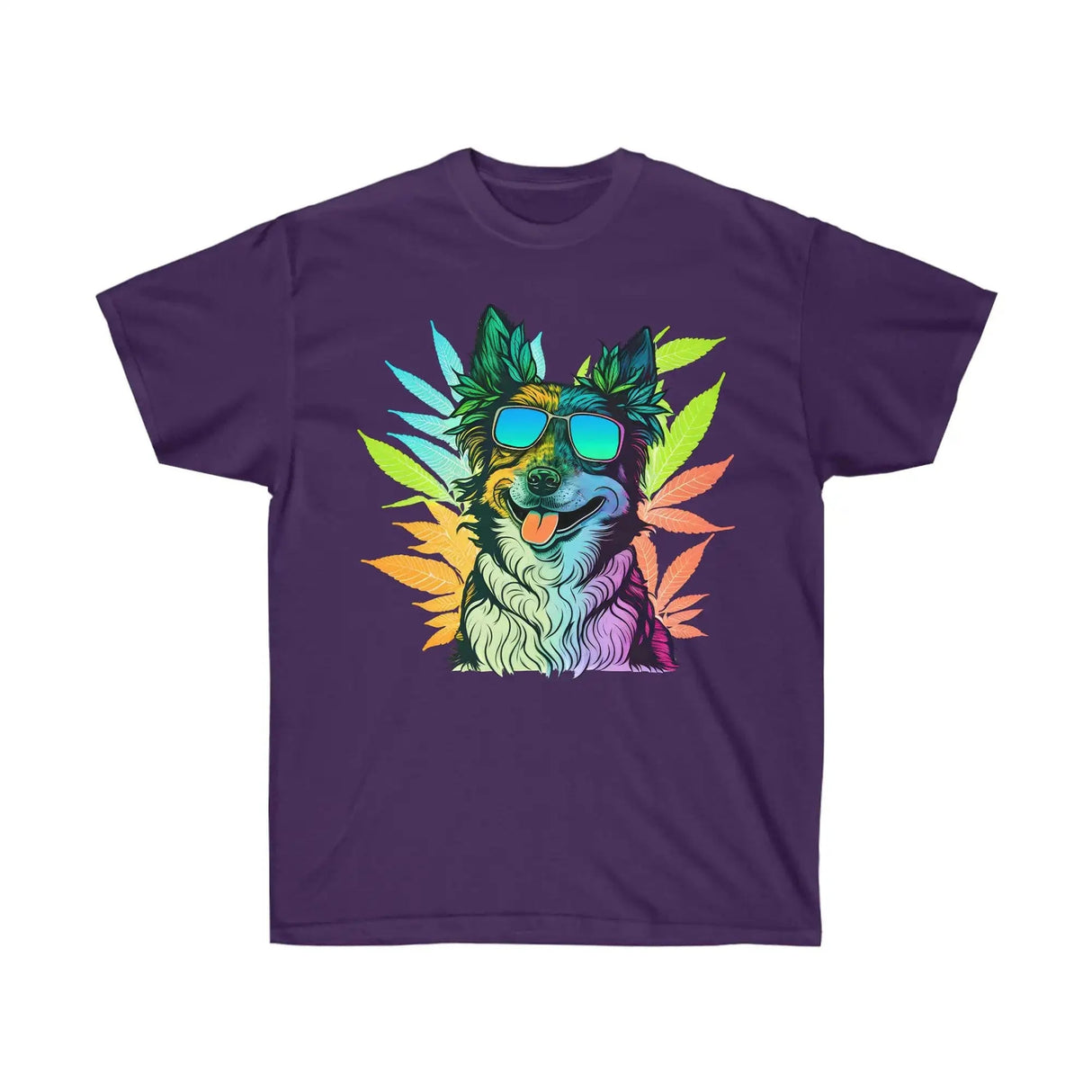 Cannabis Border Collie T-Shirt