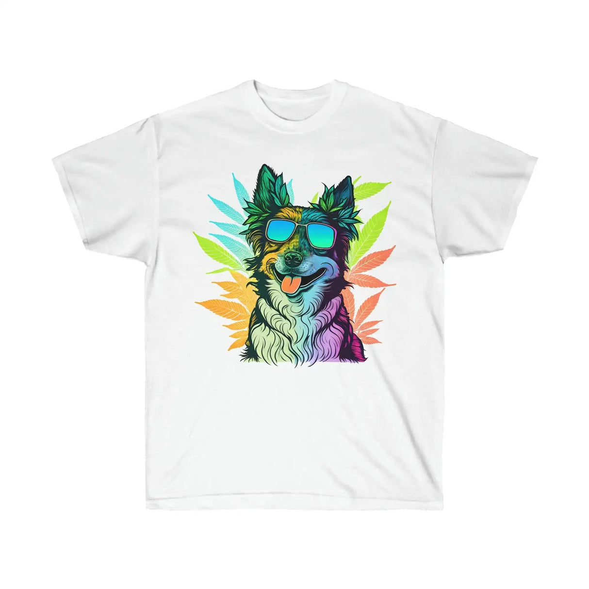 Cannabis Border Collie T-Shirt