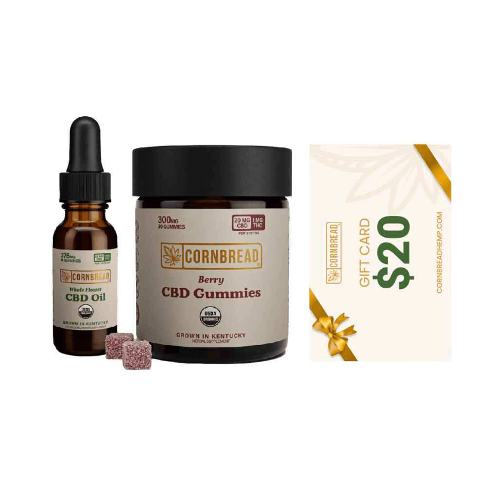 Cornbread Hemp® CBD Beginner's Bundle