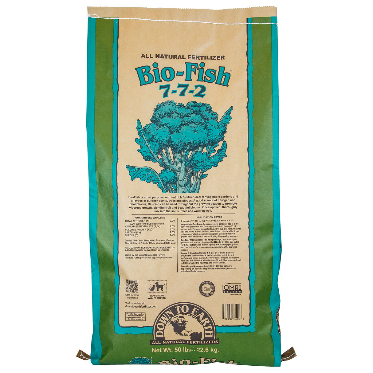 Down To Earth Bio-Fish (7-7-2)