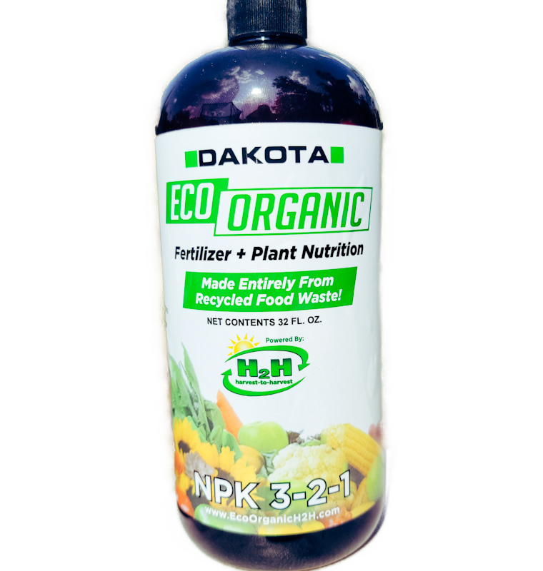 Eco-Organic 3-2-1 Liquid Fertilizer 32oz bottle