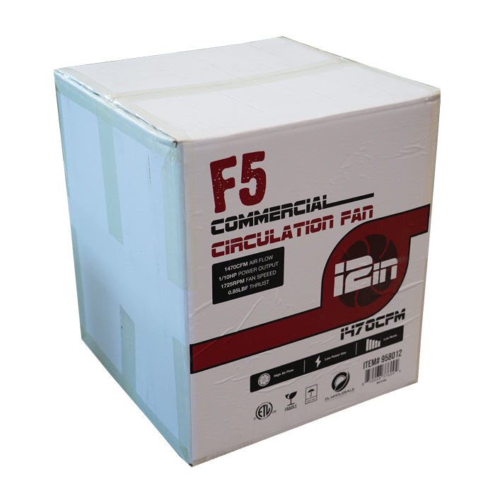 F5 Fans Greenhouse Circulation Fan