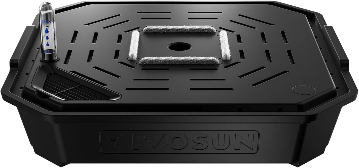 FlexFeed Self-Watering Saucer with Water Meter & Mainenance Window, Pack of 4