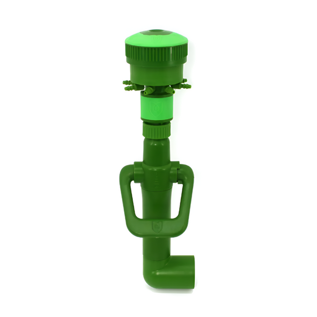 FloraFlex Quick Disconnect Pipe System Open Flow Bubbler 1" Elbow upright