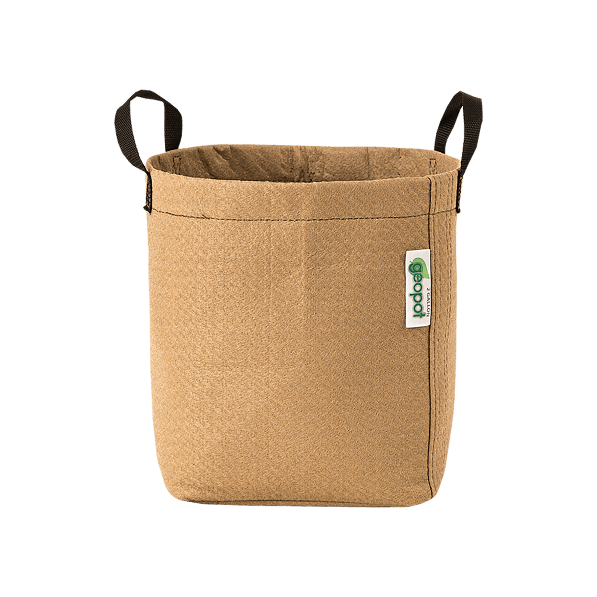 GeoPot Fabric Grow Bags With Handles - Tan