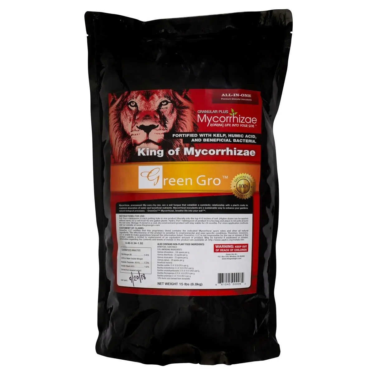 GreenGro Granular Plus Mycorrhizae