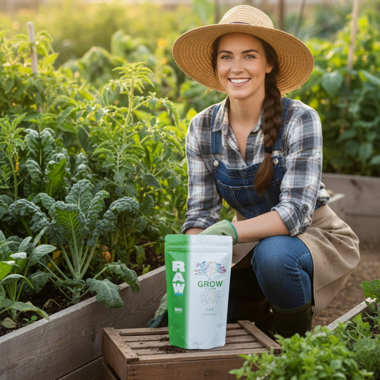 RAW Grow – All-in-One Water-Soluble Vegetative Fertilizer