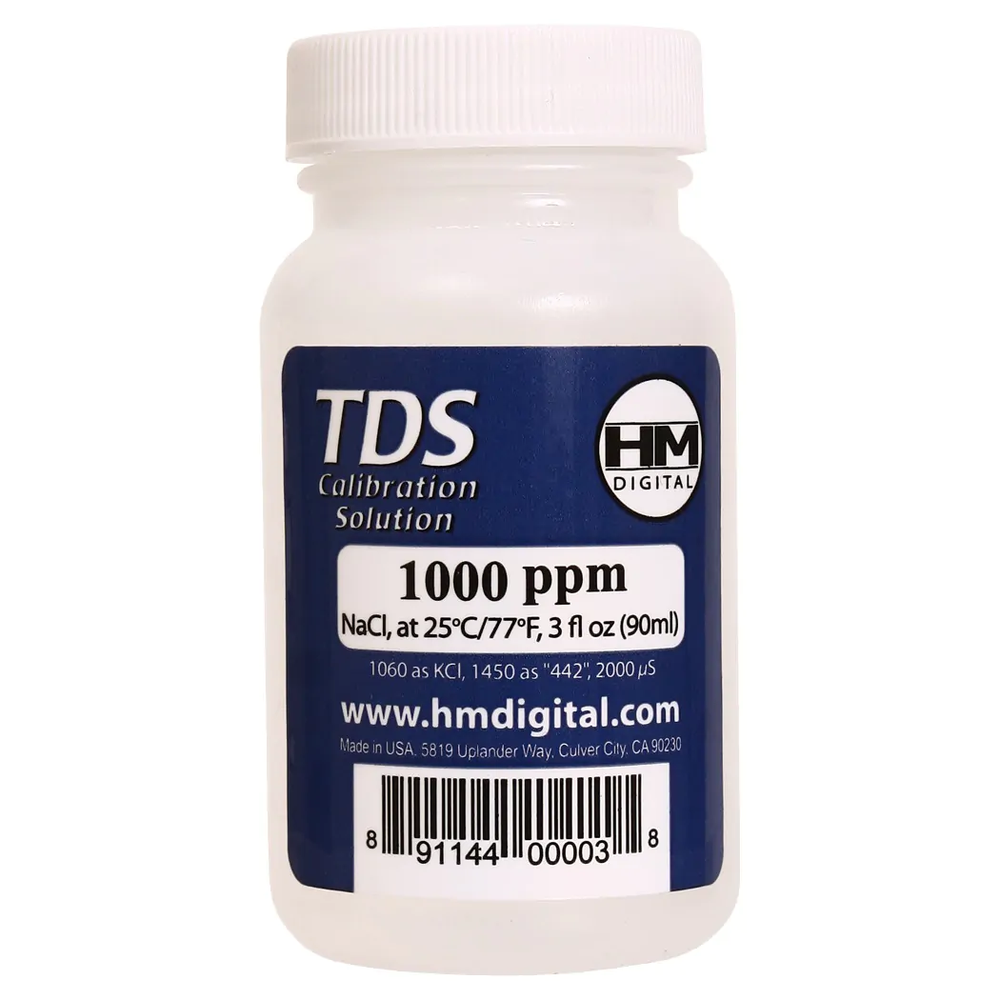 HM Digital 1000 ppm TDS Calibration Solution