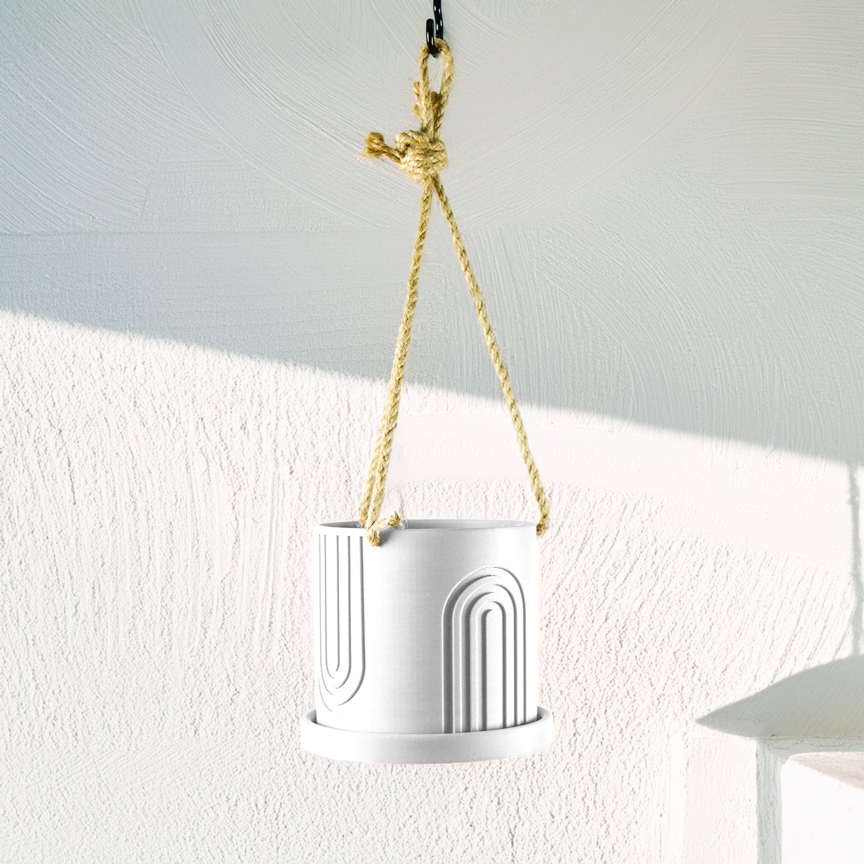 Modern 3D Printed Hanging Planter