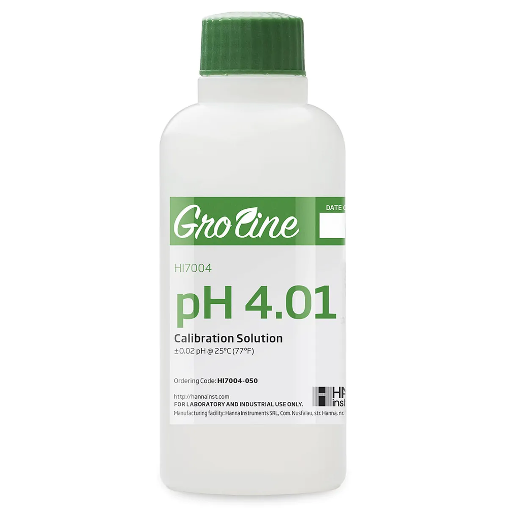 Hanna GroLine pH 4.01 Calibration Buffer