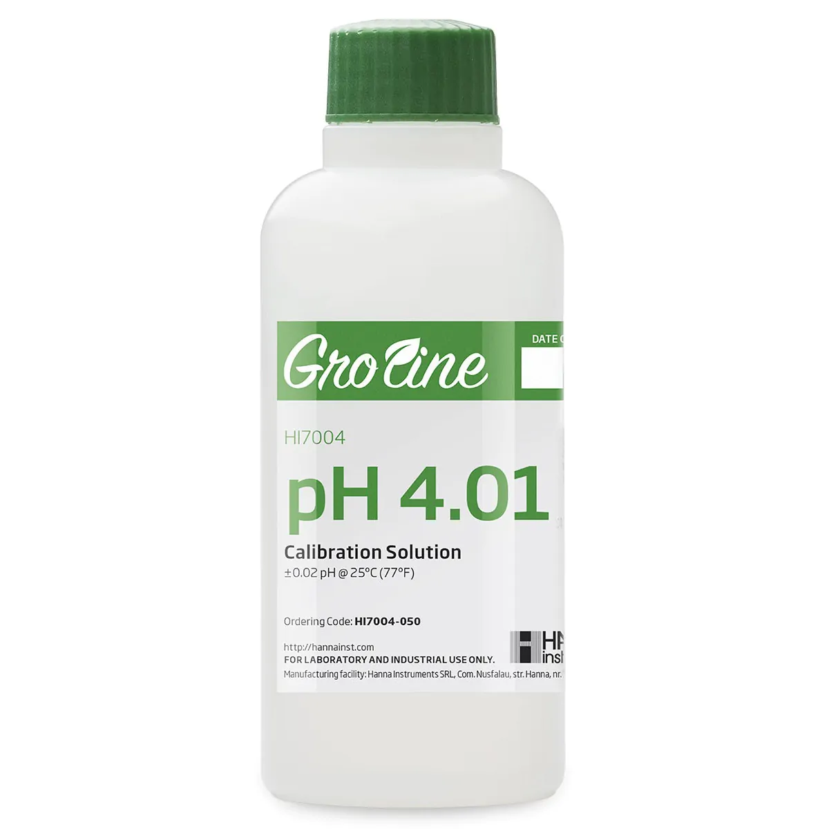 Hanna GroLine pH 4.01 Calibration Buffer