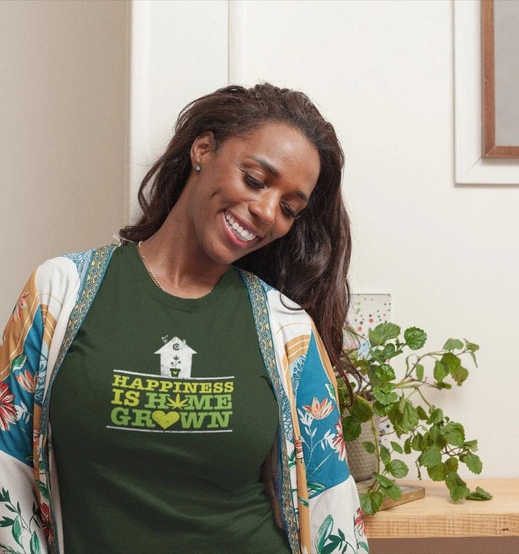 Happiness Is Homegrown Pot Shirt