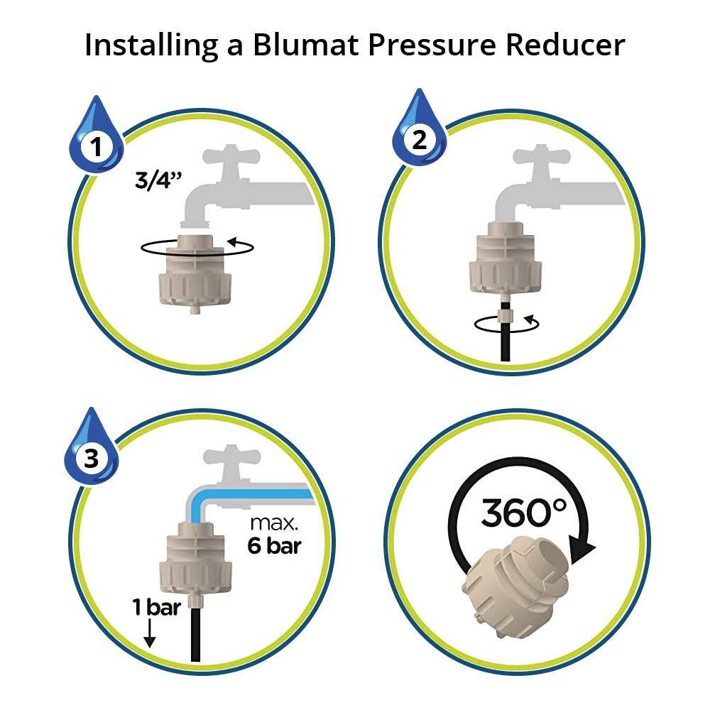 Blumat Pressure Reducer 0.5 Bar (7.25 psi)