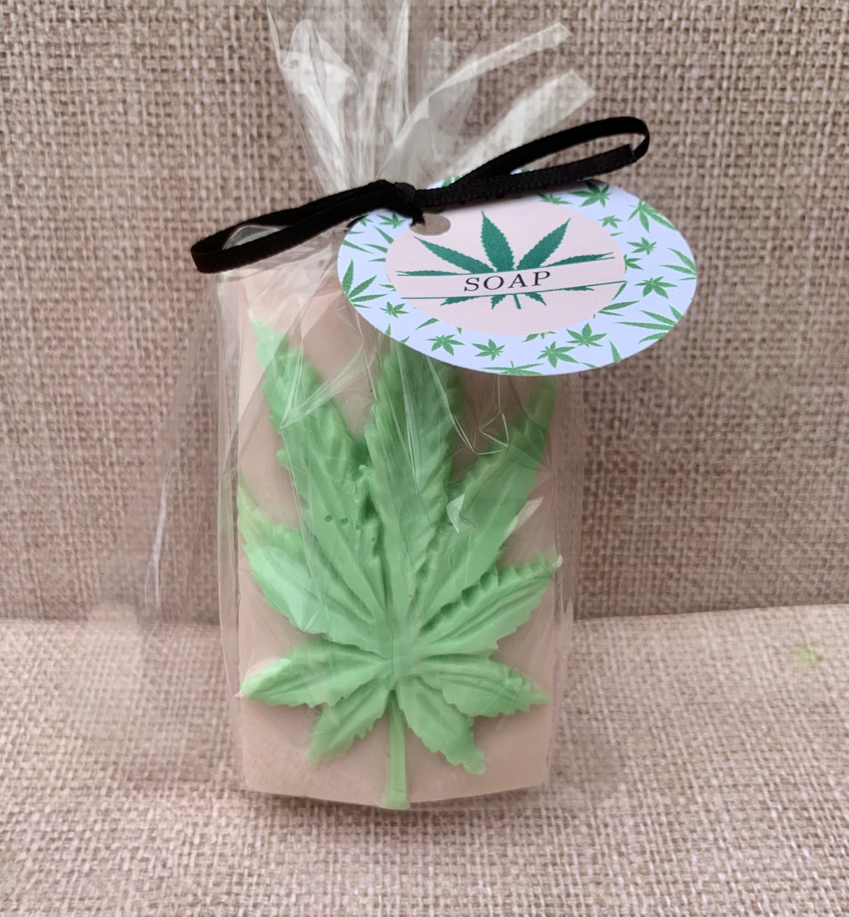 Cannabis Leaf Themed Soap – Handcrafted Novelty Gift