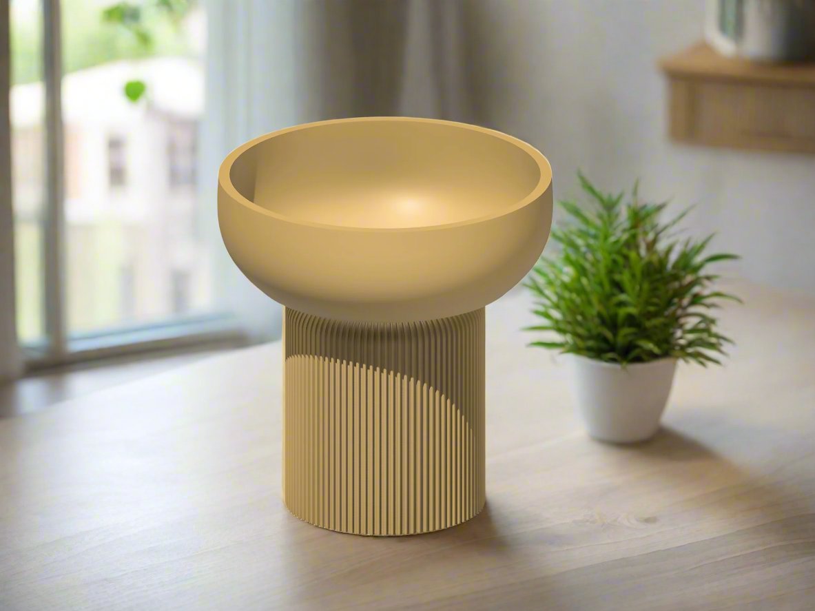Modern Pedestal Plant Pot – Two-Piece Design