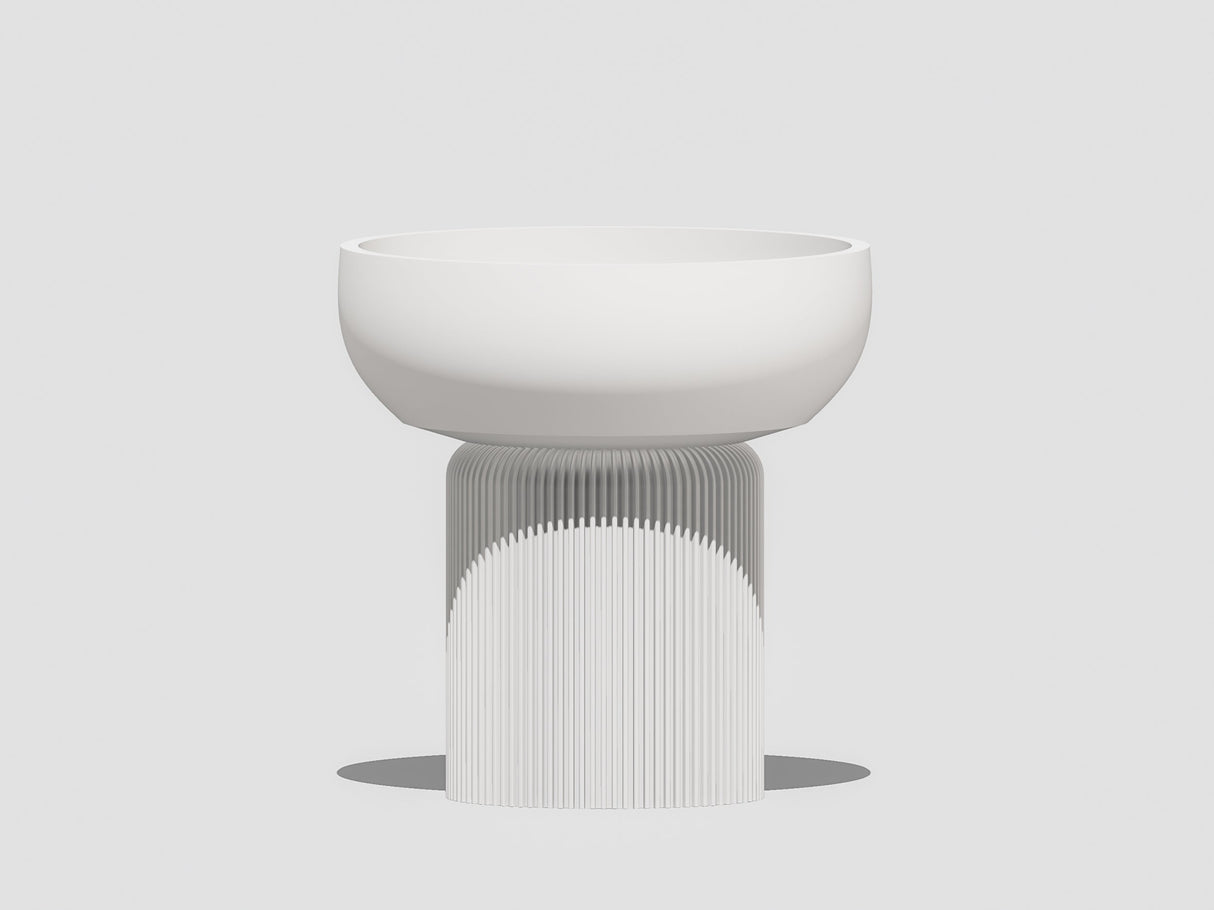 Modern Pedestal Plant Pot – Two-Piece Design