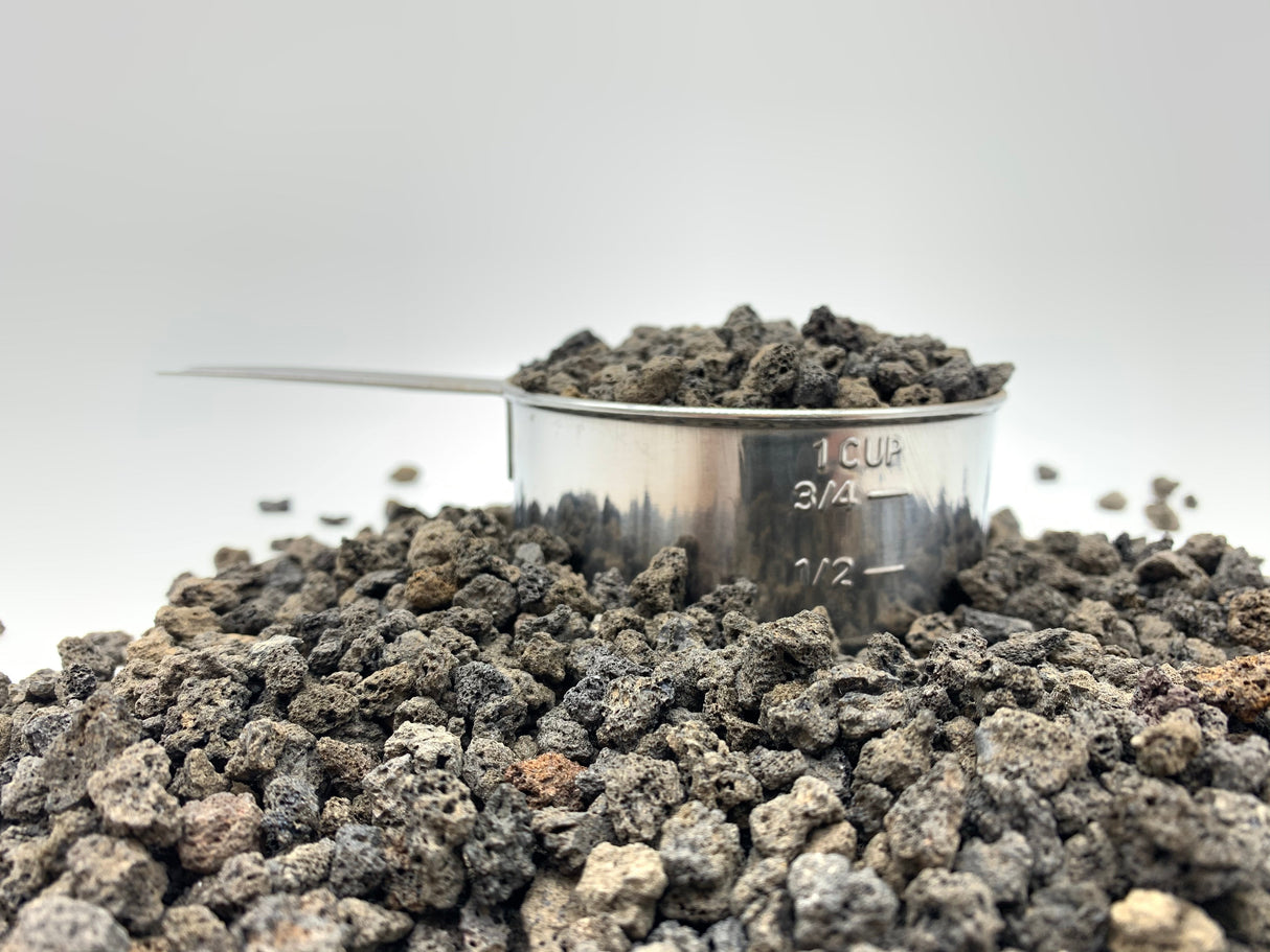 Black Lava Rock 1/4" – Bonsai Soil Aggregate