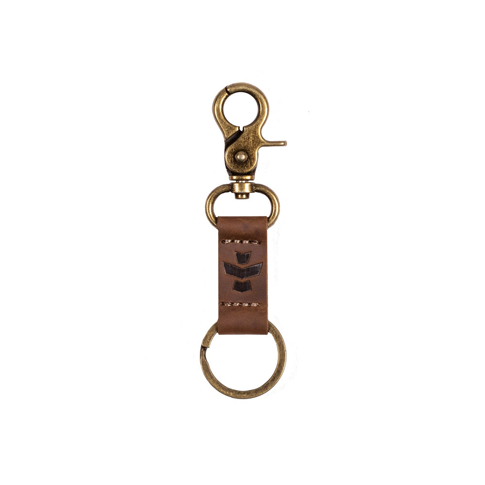 Revelry Supply Leather Keychain