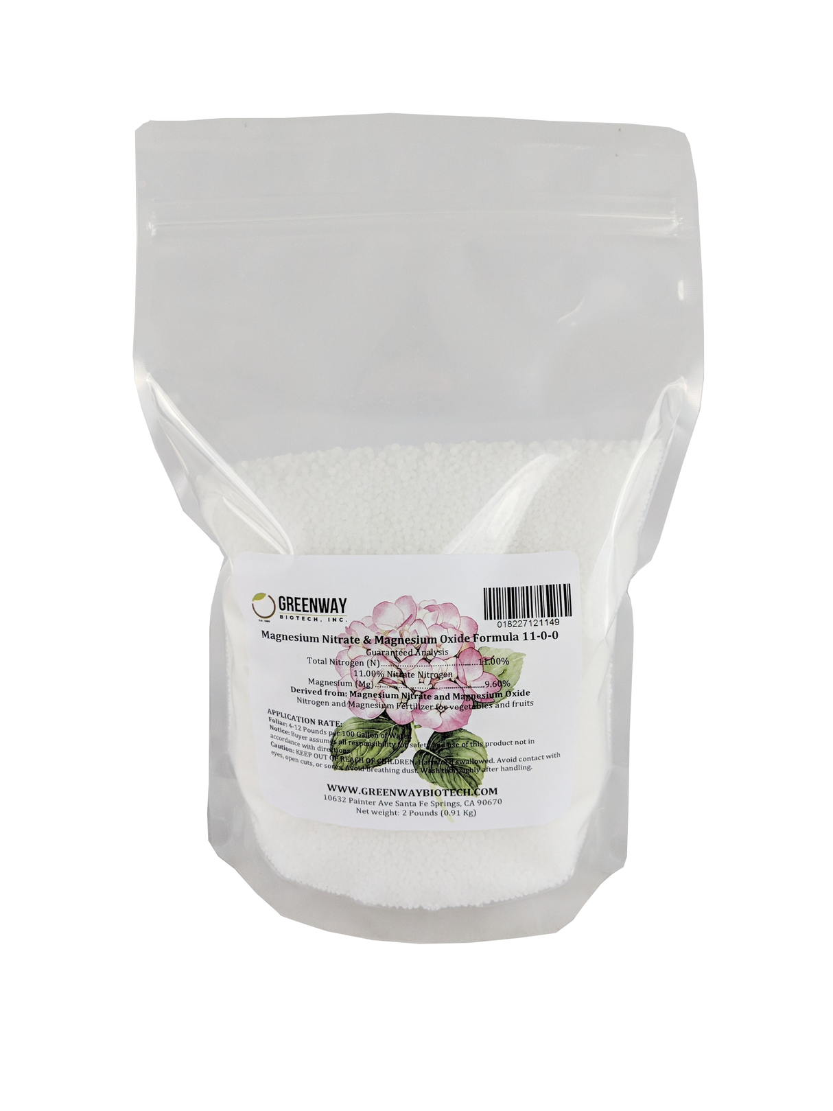 Magnesium Nitrate Fertilizer 11-0-0 – Water Soluble Nitrogen & Magnesium