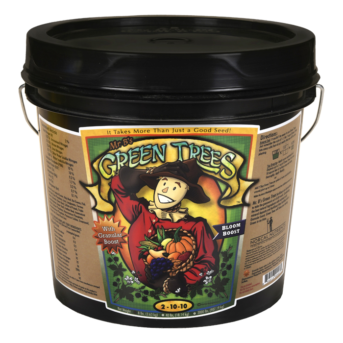 Mr. B's Green Trees Bloom Boost 2-10-10 Fertilizer – Hybrid Flower Enhancer