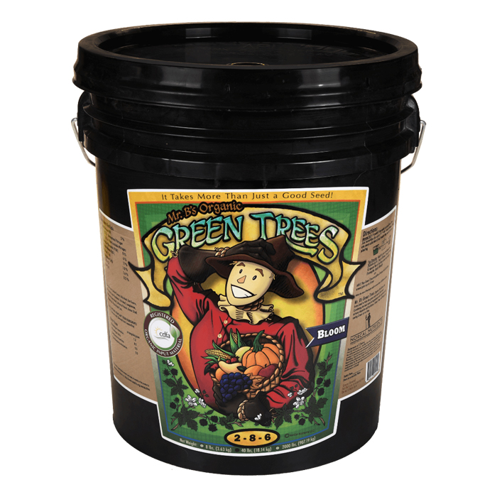 Mr. B's Green Trees Organic Bloom 2-8-6 Fertilizer – CDFA Certified, 100% Organic