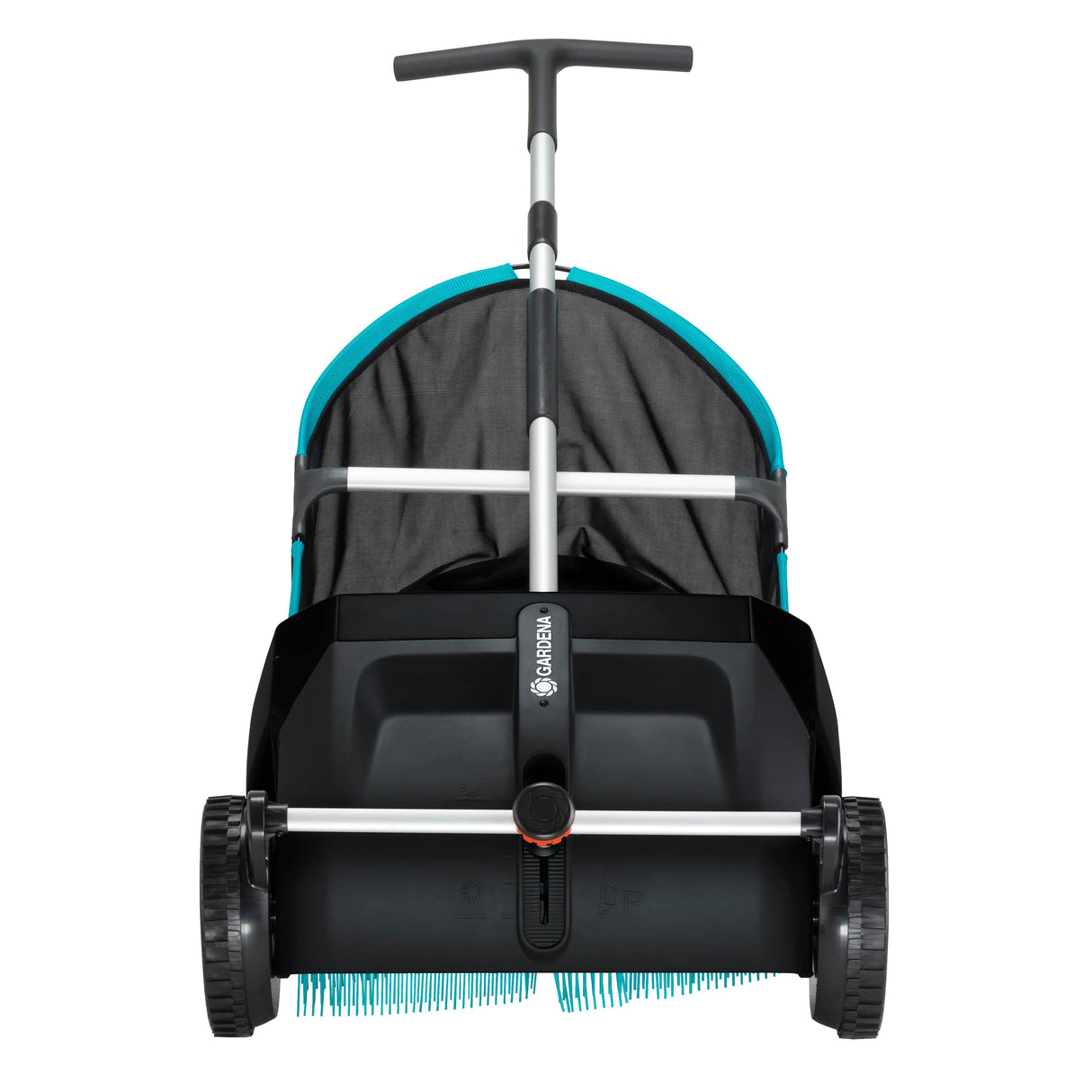 Gardena Lawn & Leaf Collector – Push Lawn Sweeper with Collection Basket