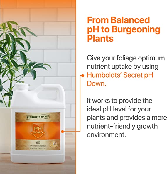 Humboldts Secret PH Down Liquid Plant pH Decreaser