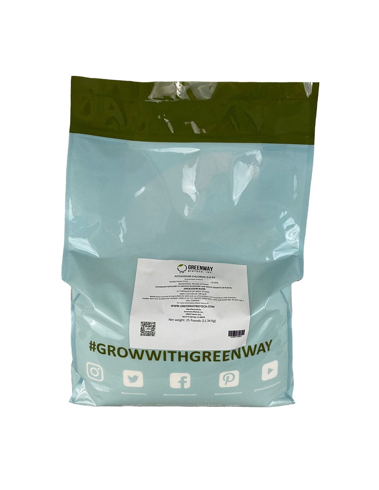 Potassium Chloride 0-0-62 (Muriate of Potash) – High Potassium Fertilizer