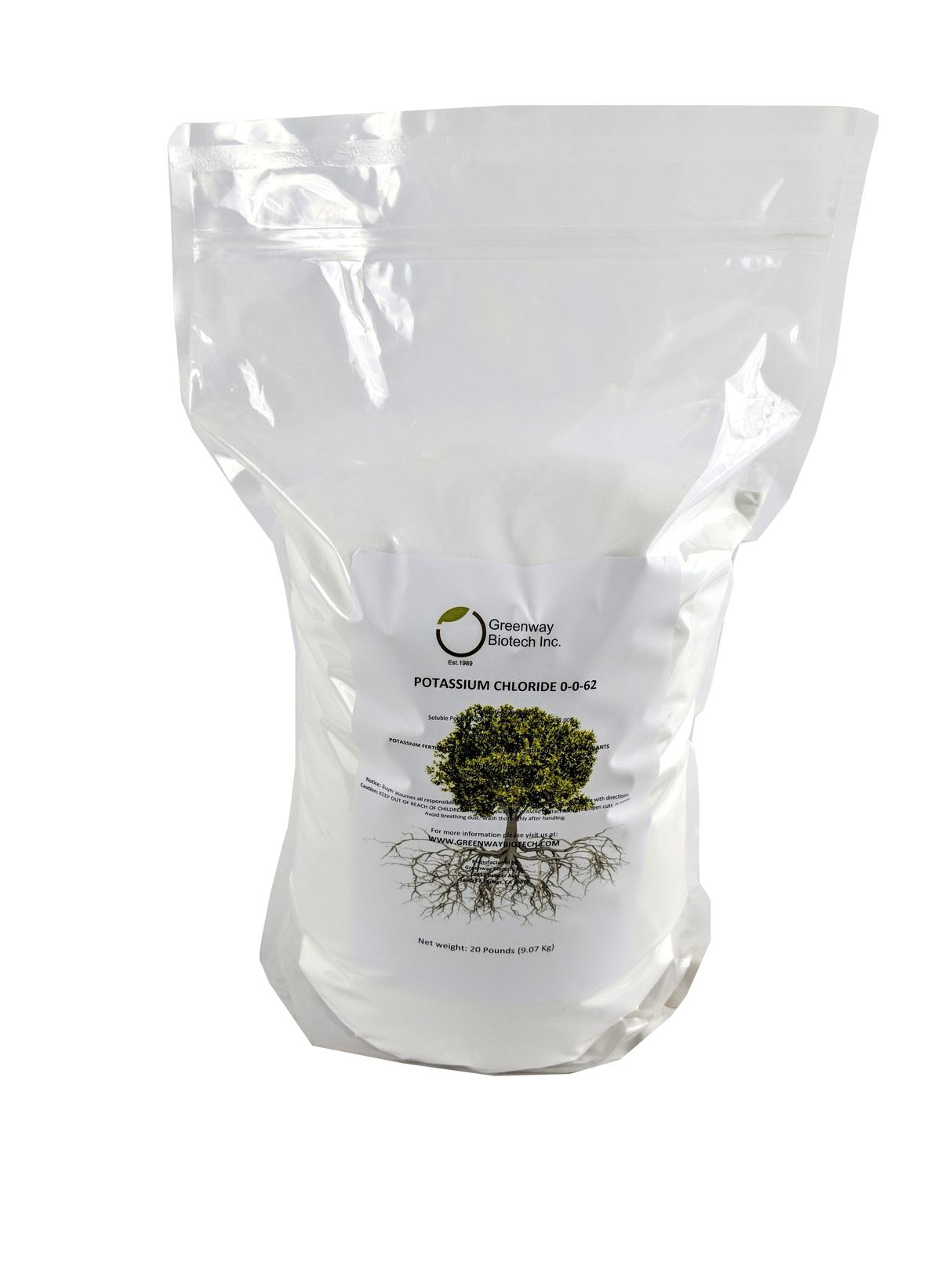 Potassium Chloride 0-0-62 (Muriate of Potash) – High Potassium Fertilizer