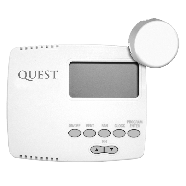 Quest DEH 3000R Wall Mounted Humidistat With Sensor