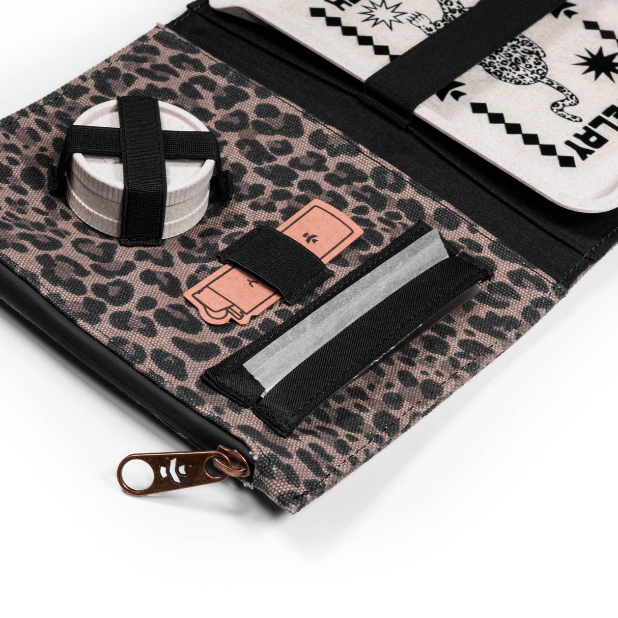 Revelry Supply The Rolling Kit – Smell Proof Travel Set with Tray, Grinder & XL Papers