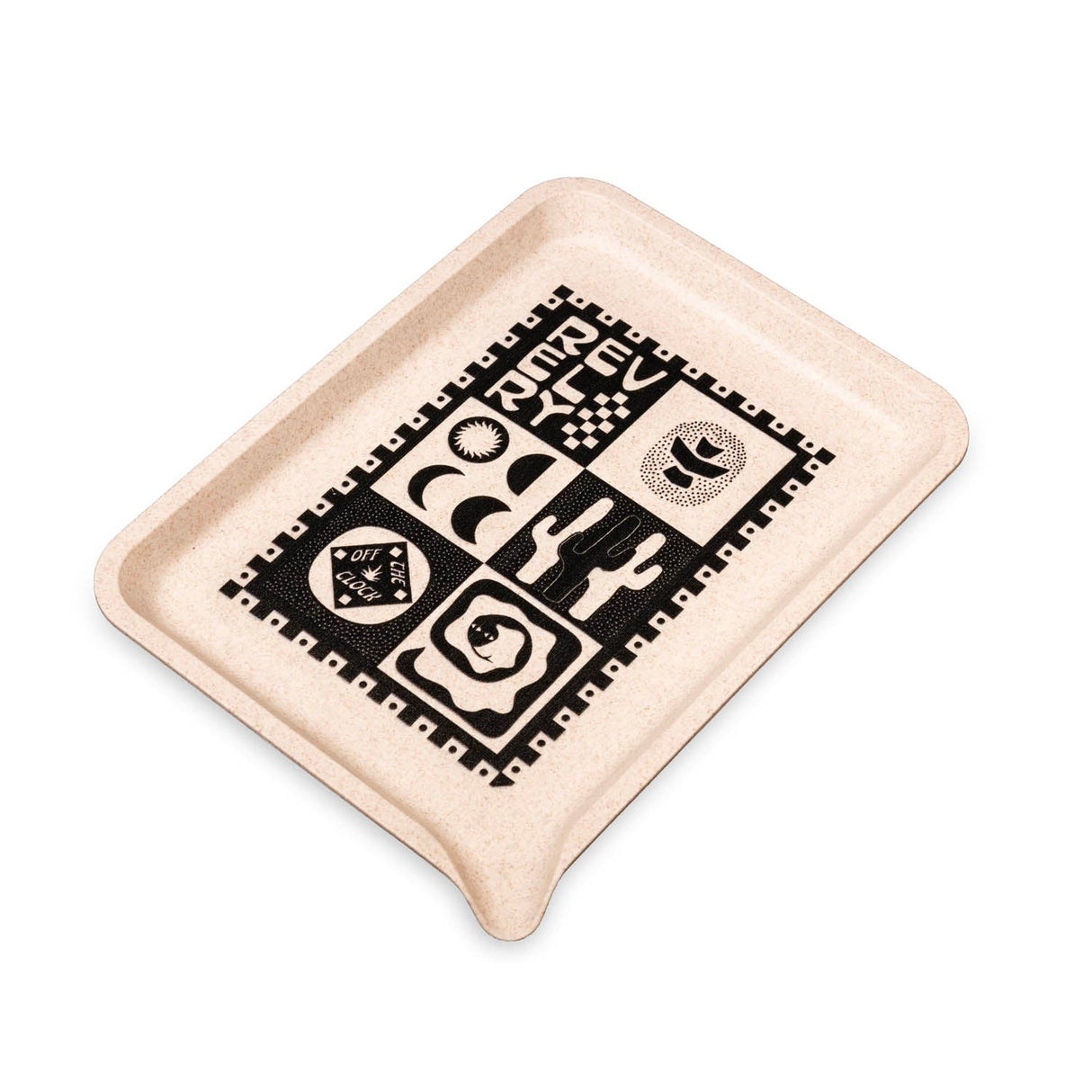 Revelry Supply The Rolling Kit – Smell Proof Travel Set with Tray, Grinder & XL Papers