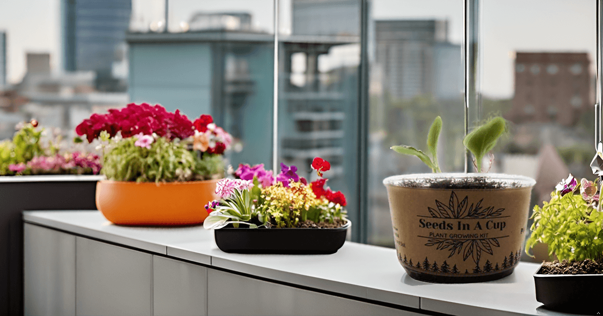 Seeds In A Cup® | Jalapeño Plant Grow from Seed Gardening Kit