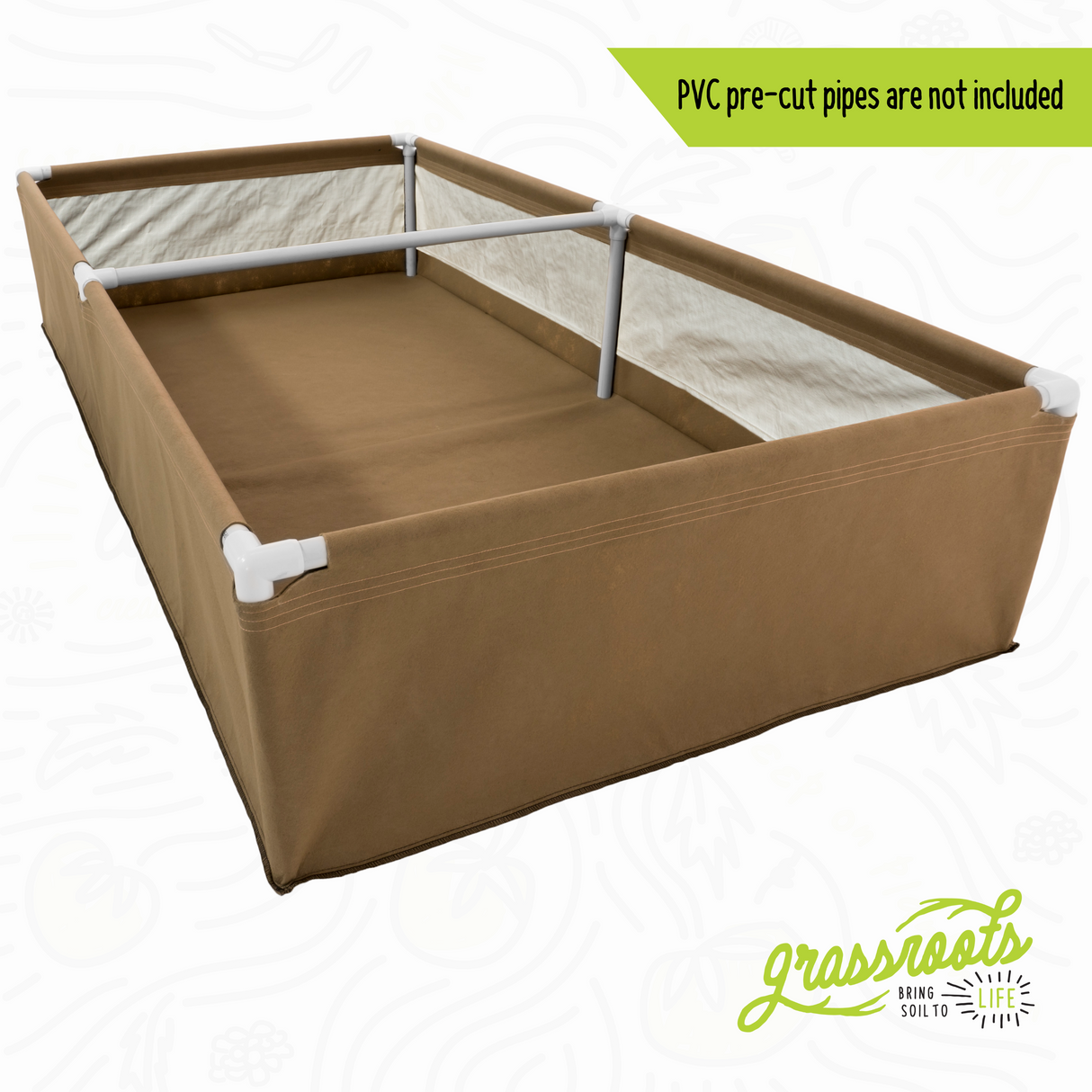 Grassroots Living Soil Fabric Bed