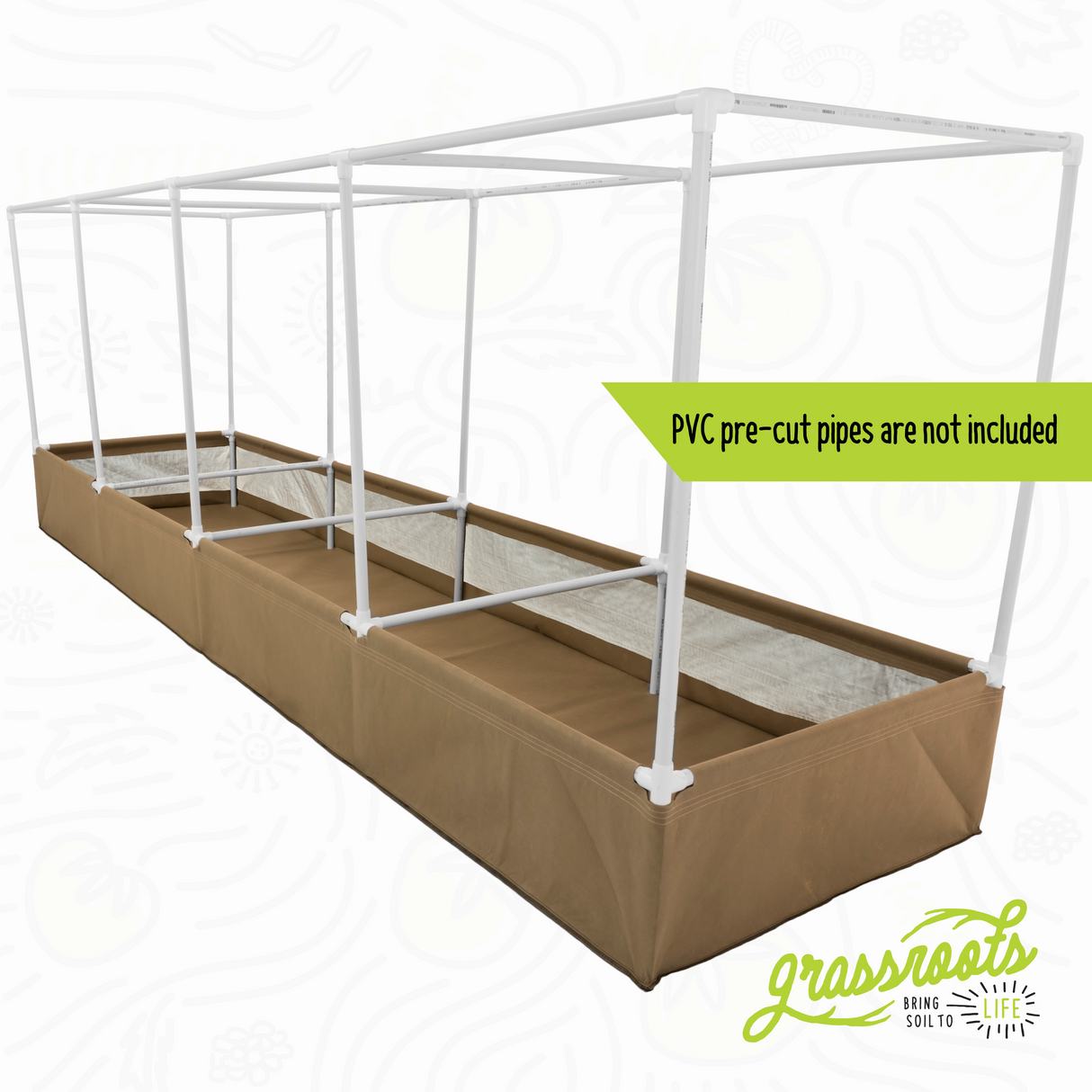 Grassroots Living Soil Fabric Bed