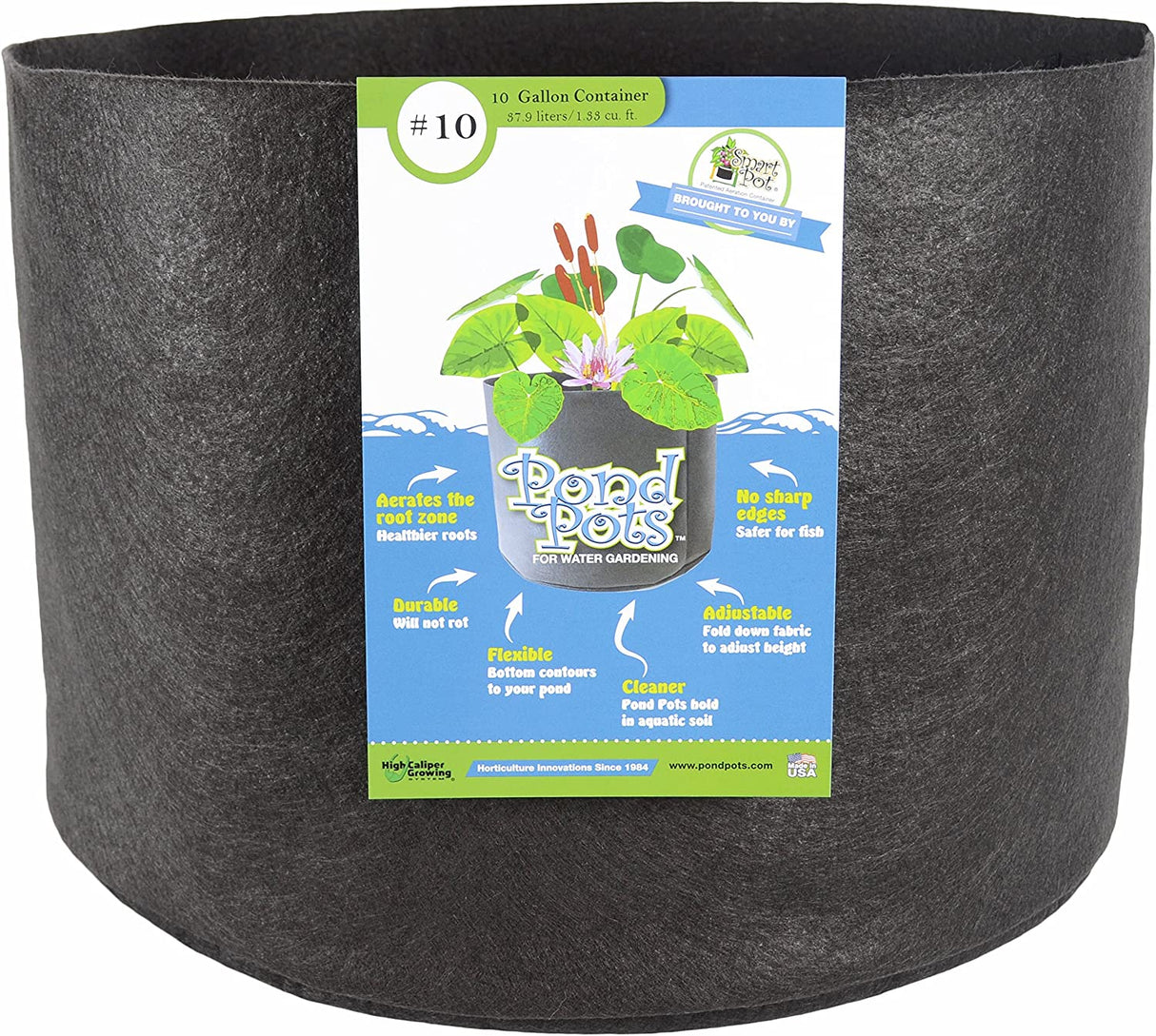Smart Pot Pond Pot – Breathable Fabric Planter for Aquatic Plants