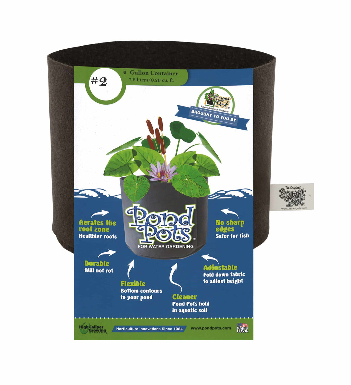 Smart Pot Pond Pot – Breathable Fabric Planter for Aquatic Plants