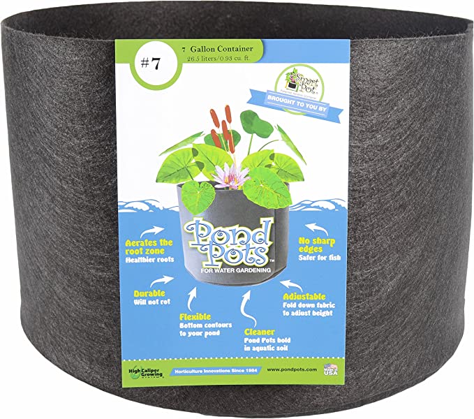 Smart Pot Pond Pot – Breathable Fabric Planter for Aquatic Plants