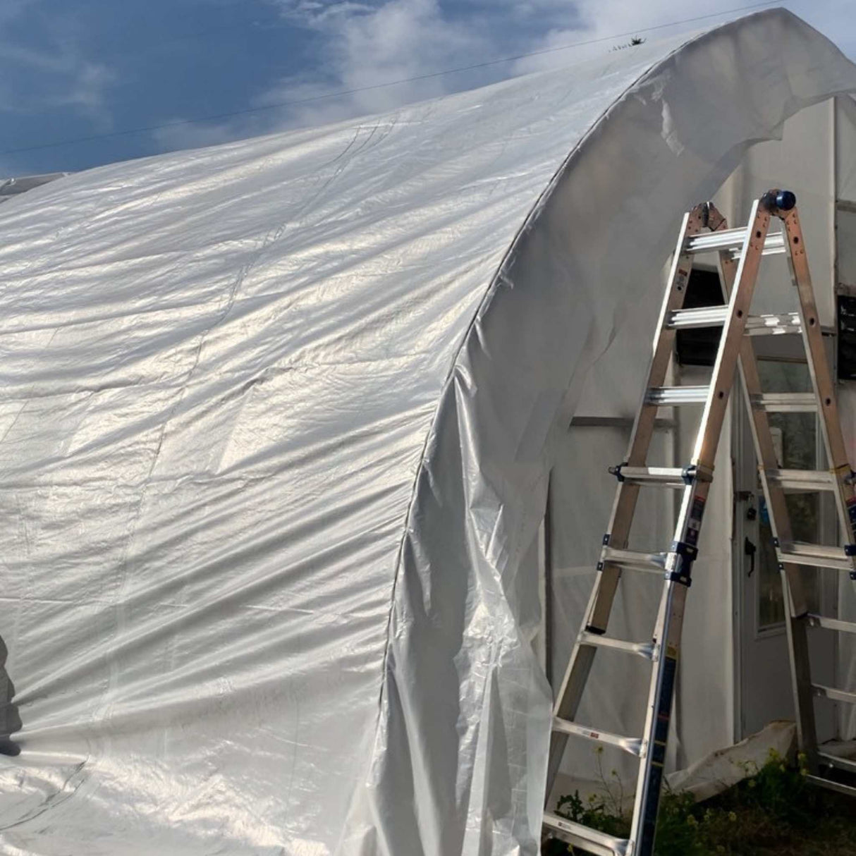 SOLARIG™ 156 Woven Poly Greenhouse Cover – 8 Mil, UV-Resistant
