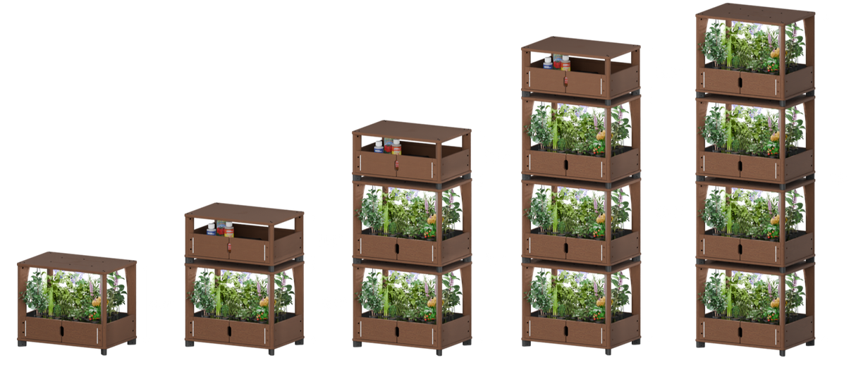 Aquager Chef’s Organic Indoor Hydroponic Farm for 24–96 Plants